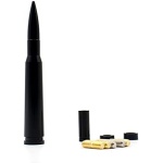 5.5 inch 50 Cal Bullet Car Truck Antenna Mast Vehicle Short Radio Antenna