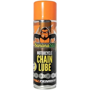 Tru-Tension | BananaSlip Motorcycle Chain Lube | Motorbike Anti-Fling Lubricant