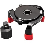 Eastyard Universal Oil Filter Wrench Adjustable 3 Jaw Oil Filter Removal Tool