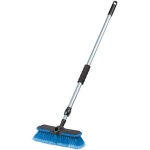 Carrand 93062 Deluxe Car Wash 10" Dip Brush with 65" Extension Pole, Blue