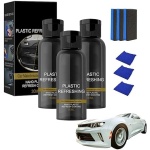 3PCS Plastic Refreshing, Plastic Revitalizing Coating Agent, Car Plastic
