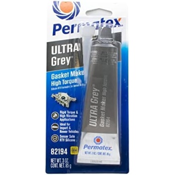 Permatex 82194 Ultra Grey Rigid High-Torque RTV Silicone Gasket Maker