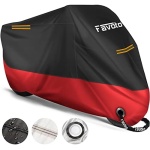 Favoto Upgraded Version Motorbike Cover 210D Waterproof Motorcycle Cover