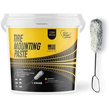Tire Mounting Paste - Biodegradable Universal Lubricant with Applicator