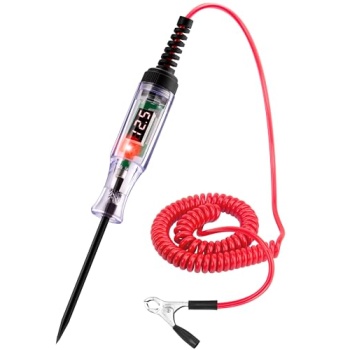 WINAMOO Test Light Automotive 5-90V Digital LED Circuit Tester