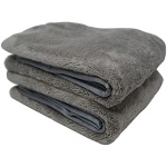 Platinum Quick Dry Microfiber Towels for Cars - Set of 2 Car Drying Towels
