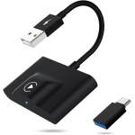 Teeran CarPlay Wireless Adapter for Factory Wired CarPlay 2023 Upgrade Plug
