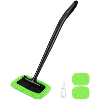 XINDELL 22 inch Windshield Cleaning Tool Kit - Interior Car Window Cleaner