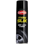 CarPlan Tyre Slik Wet Look Tyres - Combats Tyre Wall Crazing, 500 ml