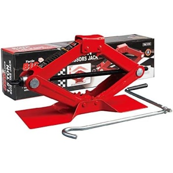BIG RED T10152 Torin Steel Scissor Lift Jack Car Kit, 1.5 Ton (3,000 lb)