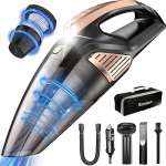 Banaton Car Vacuum Cleaner 7000PA 106W 12V Car Vacuum with LED Light Low Noise