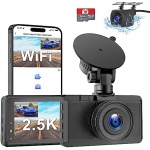 Dash Cam Front and Rear Camera, Otovoda 3Inch Screen Dash cam