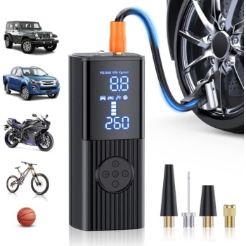Hafuloky Tire Inflator Portable Air Compressor - 180PSI & 20000mAh Portable Air