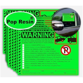 Parking Violation Stickers Notice Parking Violation Stickers