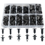 Sunplustrade 240 Pcs Bumper Clips Car Clips Plastic Rivets Fasteners Push
